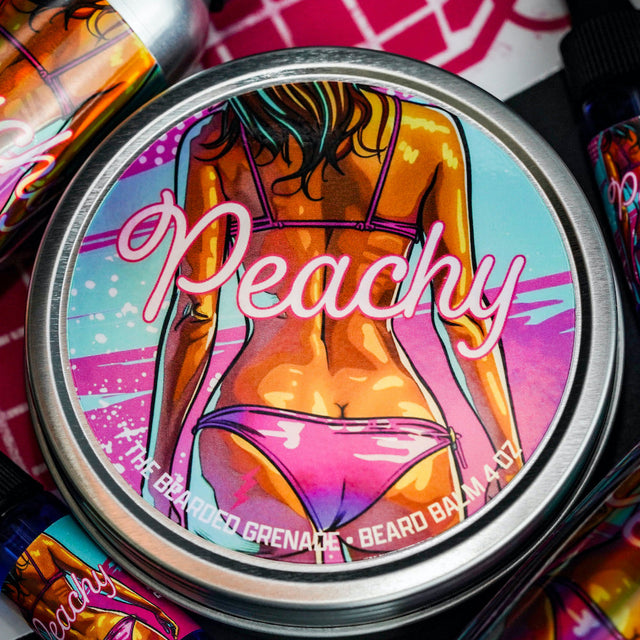 Peachy beard balm