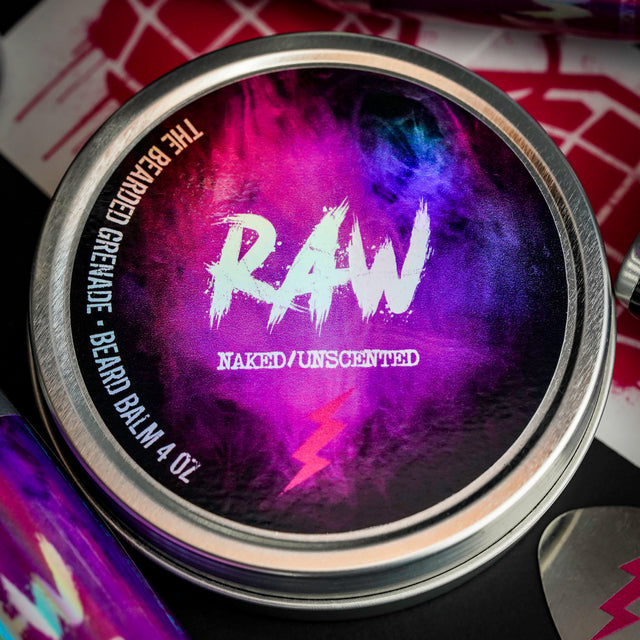 RAW Unscented Beard Balm (4 oz)