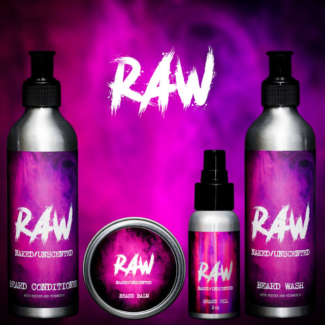 RAW Unscented - Beard Wash