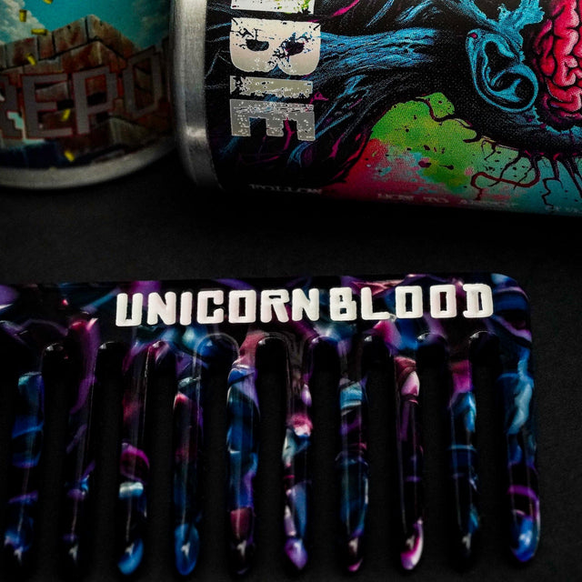 Unicorn Blood beard comb