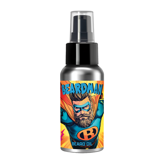 Bottle of Beardman Beard Oil - Best Smelling Beard Oil for Men