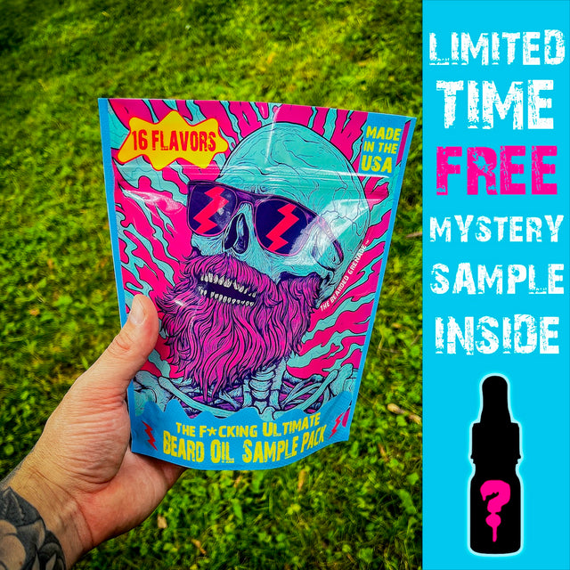 The F*cking Ultimate Beard Oil Sample Pack (16 Piece)