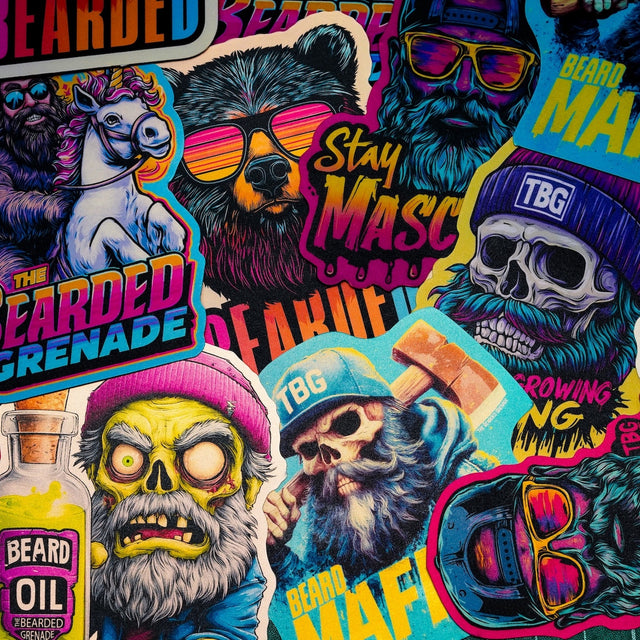 6 Piece Sticker Pack