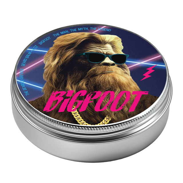4 ounce tin of Bigfoot beard balm