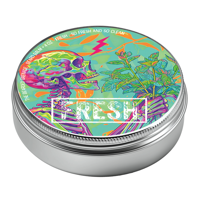 4 ounce tin of Fresh beard balm
