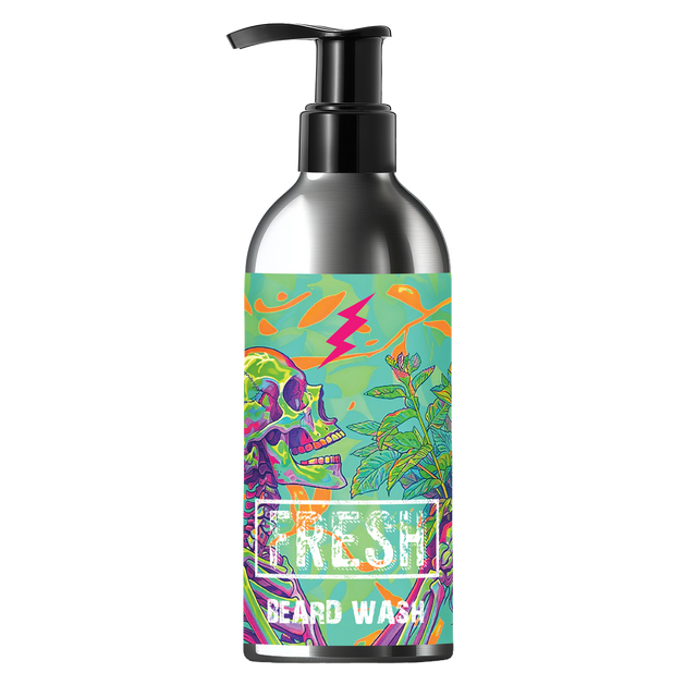 Bottle of Fresh beard wash