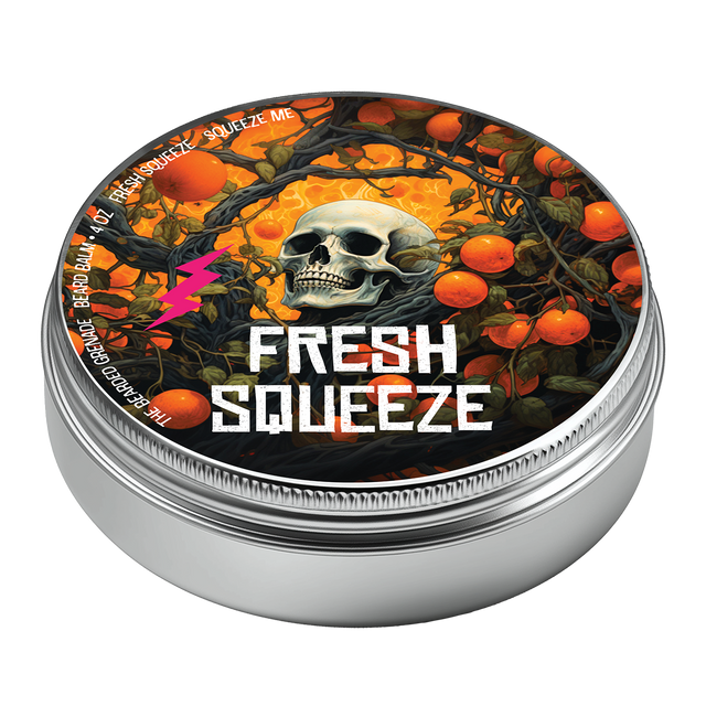 4 ounce tin of Fresh Squeeze beard balm