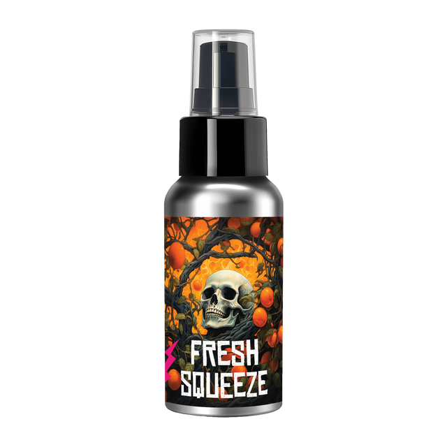 Bottle of Fresh Squeeze beard oil