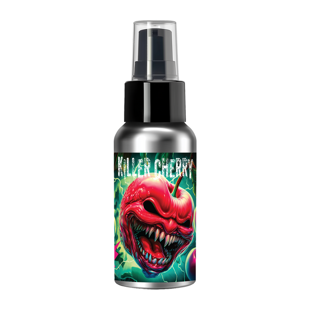Bottle of Killer Cherry beard oil