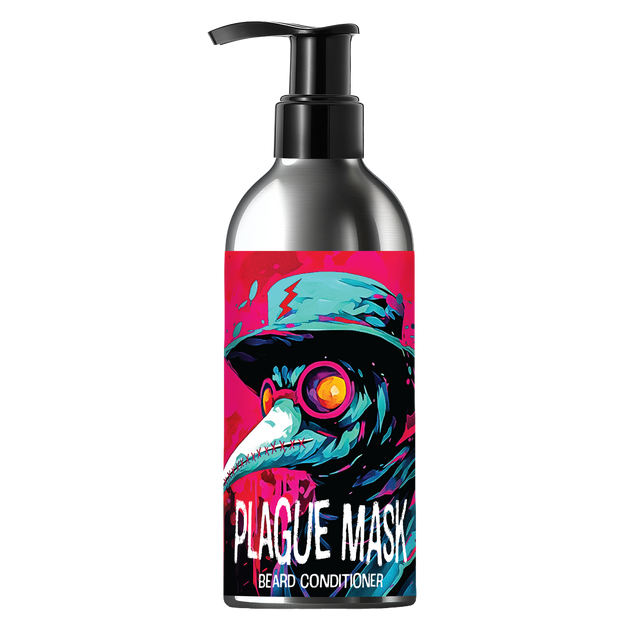 Bottle of Plague Mask beard conditioner - best beard conditioner for men