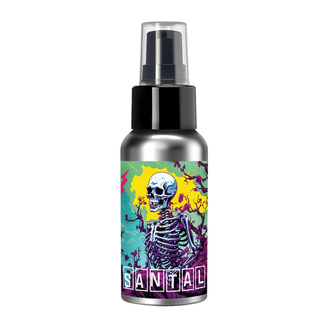 Bottle of Santal beard oil 