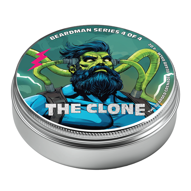 4 ounce tin of The Clone beard balm