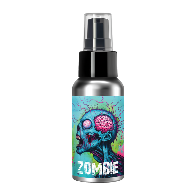 Bottle of Zombie beard oil for men